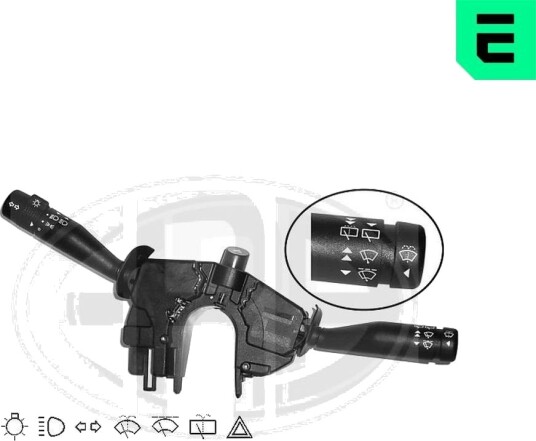 ERA 440219 Bryter komplett rattstamme