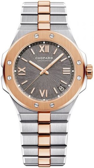 Chopard Herreklokke 298600 6001 Alpine Eagle Grå/18 karat rosé gull