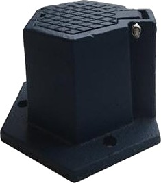 Stophanedæksel 6K Blå 120X112mm Stophanedæksel 6K Blå 120X112mm