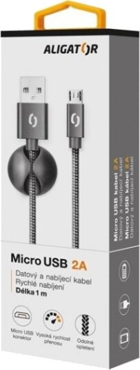 Alligator Datkp01 1 M Micro-Usb A Usb A Usb 2.0 Sort
