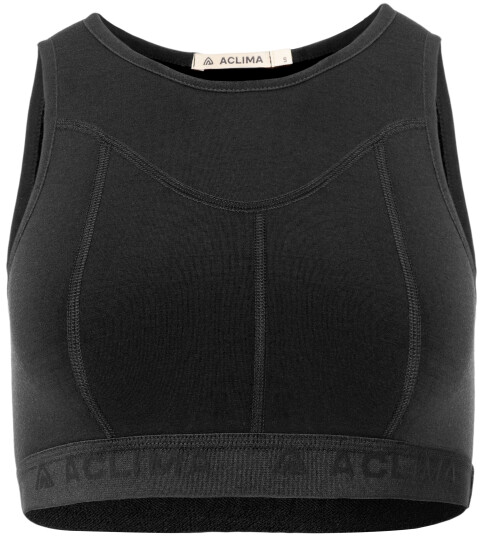 Aclima FleeceWool V2 Top, Dame Jet Black XL