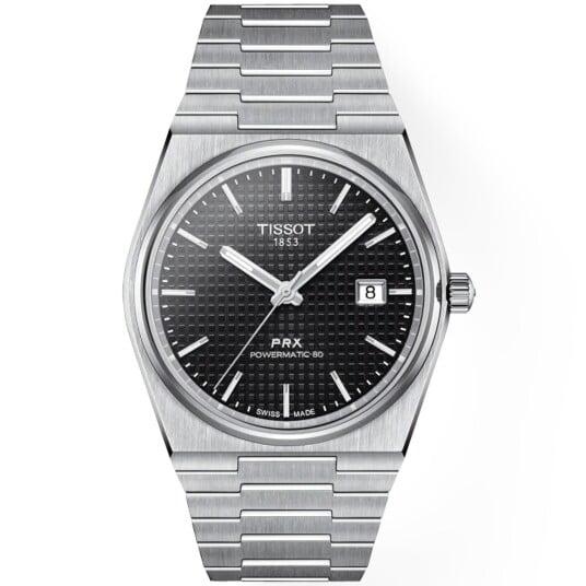 Tissot PRX Powermatic 80 T1374071105100 Herre 40 mm Analog Automatisk Safirglass Tissot PRX Powermatic 80 T1374071105100 Herre 40 mm Analog Automatisk Safirglass