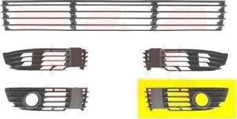 Ventilasjonsgitter VAN WEZEL 5837593