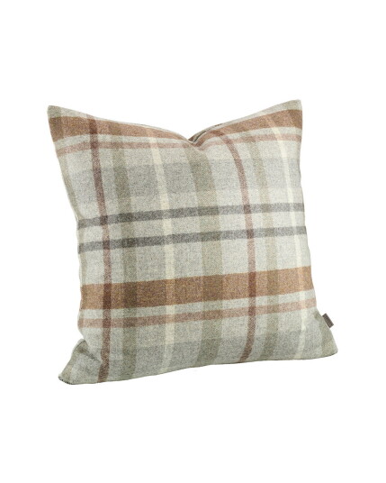 Artwood Miles plaid putetrekk grå