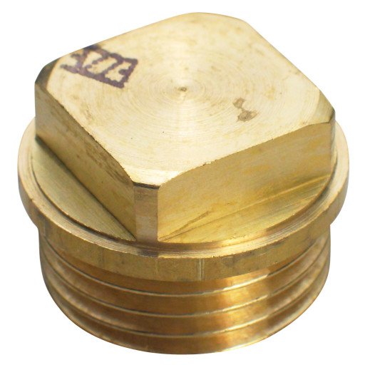 Messing Plugg 1 1/4" Messing Plugg 1 1/4"