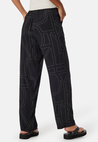ONLY Onldea Palazzo Pants Black AOP:AOP S/32