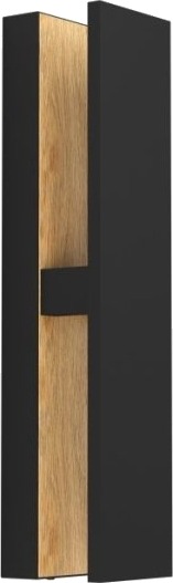 Eglo Costorio Utendørs Vegg 11,7W 1500Lm Ip44 Sort/Tre Optikk Eglo Costorio Utendørs Vegg 11,7W 1500Lm Ip44 Sort/Tre Optikk