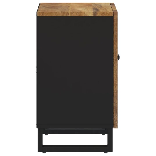 vidaXL Baderomsskap 38x33x58 cm heltre mango