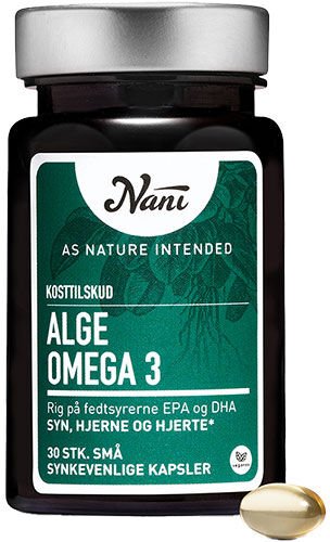 Nani Alge Omega 3 30 Kapslar Nani Alge Omega 3 30 Kapslar