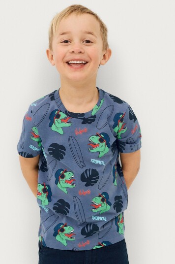 Ellos Collection T skjorte Viktor Blå