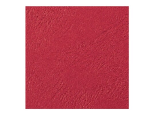 Gbc Leathergrain - A4 210 X 297 Mm - Rød - 250 G/M² - 100 Stk Permomslag Gbc Leathergrain - A4 210 X 297 Mm - Rød - 250 G/M² - 100 Stk Permomslag