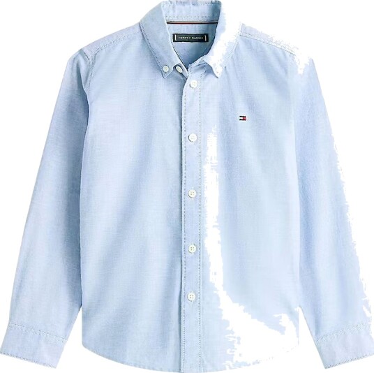 Tommy Hilfiger Skjorte Rolig Blue Tommy Hilfiger 2 år (92) Skjorte Lyseblå