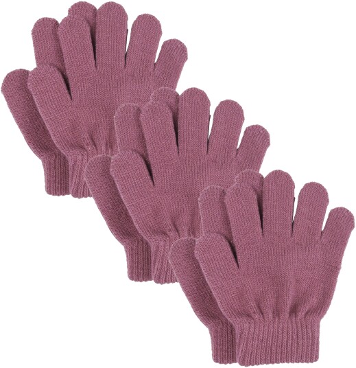 Lindberg Kids' Åsbro Magic Glove 3-Pack 5-8 years, Blush Lindberg Kids' Åsbro Magic Glove 3-Pack 5-8 years, Blush