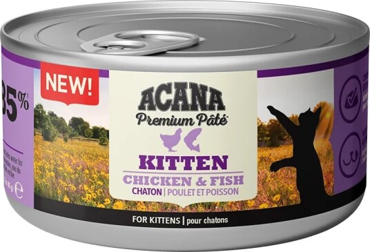 Acana Cat Wet Kitten 85G 8 Pakning Acana Cat Wet Kitten 85G 8 Pakning