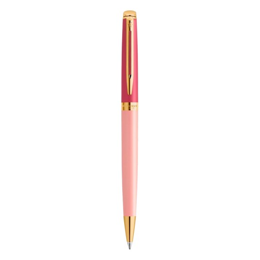 Waterman Hemisphere Colour Blocking Kulepenn Med Gaveeske Medium Rosa