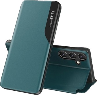 Samsung Galaxy S25 FE Smart Clear View Flip deksel Grønn