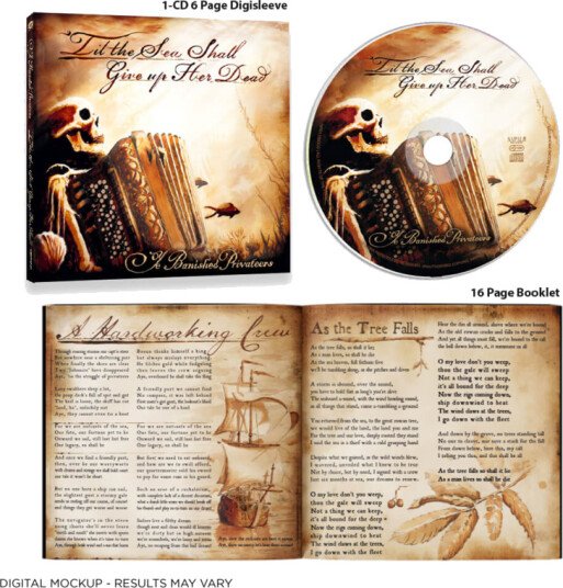 Ye Banished Privateers ‘Til the Sea Shall Give Up Her Dead CD