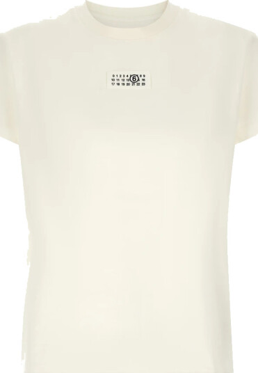 MM6 Maison Margiela Dame Topper Hvit L, MM6 Maison Margiela Dame Topper Hvit L,