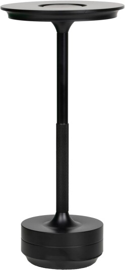 Aura oppladbar bordlampe ELW25805 sort Aura oppladbar bordlampe ELW25805 sort