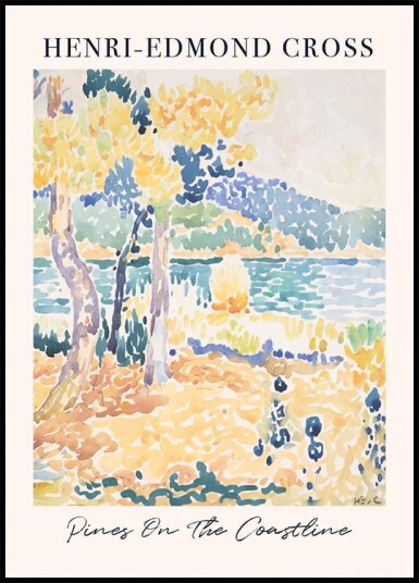 Pines on the Coastline Plakat Plakat / 30x40cm Pines on the Coastline Plakat Plakat / 30x40cm