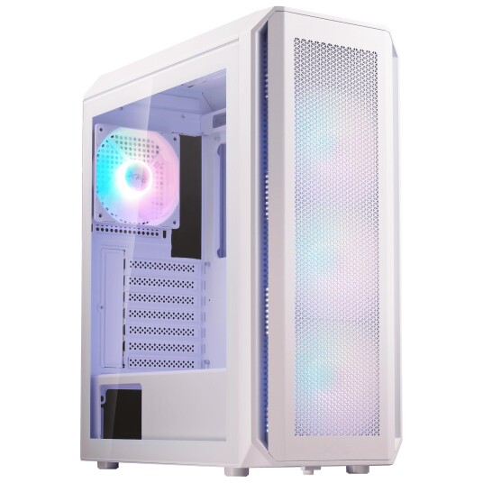 Adata XPG Valor Air Plus Midi Tower Kabinett Hvit med ARGB Vifter og Herdet Glass Adata XPG Valor Air Plus Midi Tower Kabinett Hvit med ARGB Vifter og Herdet Glass