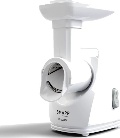 Smapp 490.81 Kjøttkvern med rivjern - 2200W - Hvit