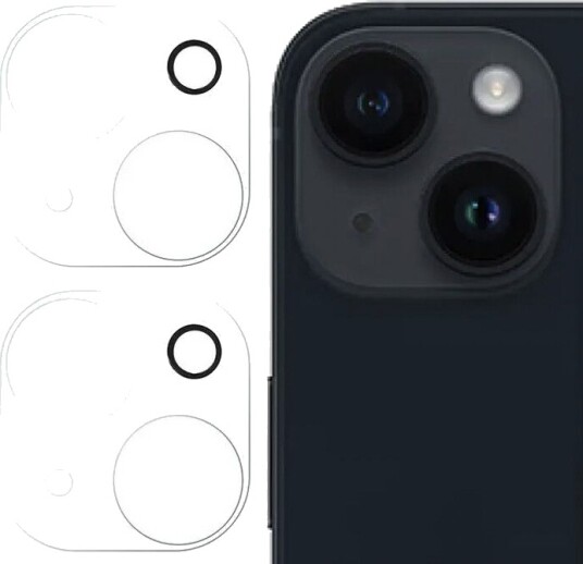 Trolsk Kamerabeskyttelse Herdet Glass 2-pakning (iPhone 15/15 Plus)