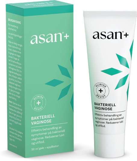Asan+ Bakteriell vaginose Vaginalgel 50 ml Asan+ Bakteriell vaginose Vaginalgel 50 ml