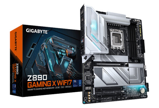 Gigabyte Z890 Gaming X Hovedkort ATX med Wi-Fi 7 og DDR5 Gigabyte Z890 Gaming X Hovedkort ATX med Wi-Fi 7 og DDR5