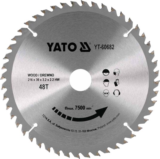 YATO YT 60682 Mellomleggsskive vinkelsliper