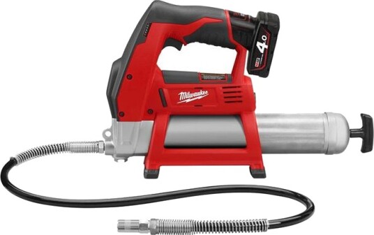 Milwaukee Fettpresse M12 GG-401B 12V, 4.0Ah, med bag Milwaukee Fettpresse M12 GG-401B 12V, 4.0Ah, med bag