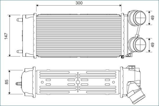 Intercooler VALEO 817845 Intercooler VALEO 817845