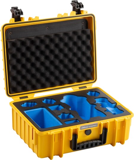 B&W Type 5000 Dronekoffert for DJI Mavic 4 Pro - Gul