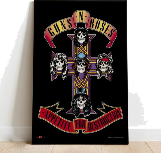 Guns N' Roses Plakat Appetite for Destruction 91,5 x 61 cm Guns N' Roses Plakat Appetite for Destruction 91,5 x 61 cm
