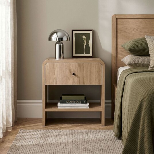 Nattbord Nordure Parila (45 x 45 x 40 cm) Sepet Oak - Sepet Oak