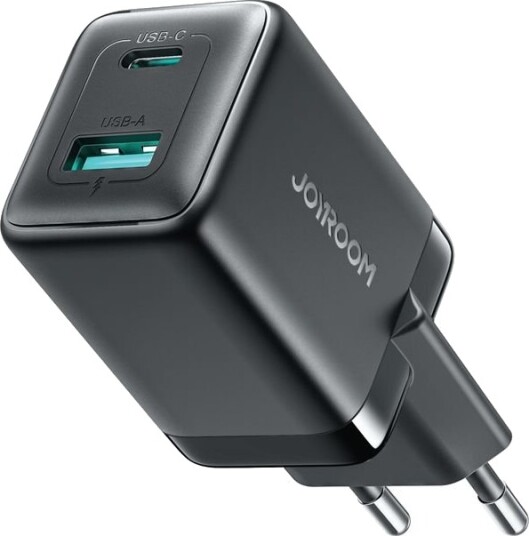Joyroom JR-TG8 45W USB-A/USB-C Vegglader GaN Svart