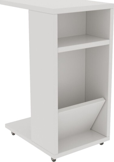 Sidebord 63 cm - Hvit