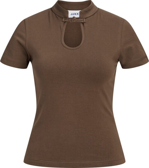 JJXX Jxgigi Collar Bow Ss Top Jrs DEMITASSE M