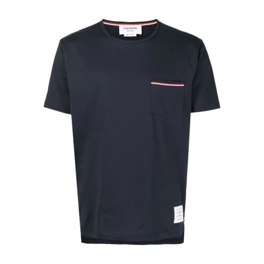 Thom Browne Herre Topper Blå L Thom Browne Herre Topper Blå L