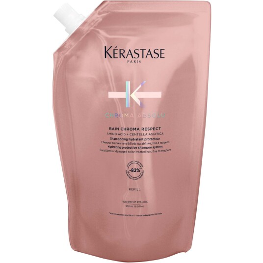 Kérastase Kérastase Bain Chroma Respect Shampoo 500 Ml Refill - Nude - 500 ML