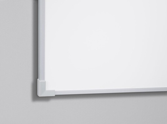 Lintex Boarder - Whiteboard - Veggmonterbar - 905 X 1205 Mm - Keramikkstål - Magnetisk - Aluminiumramme Med Grå Hjørner Lintex Boarder - Whiteboard - Veggmonterbar - 905 X 1205 Mm - Keramikkstål - Magnetisk - Aluminiumramme Med Grå Hjørner