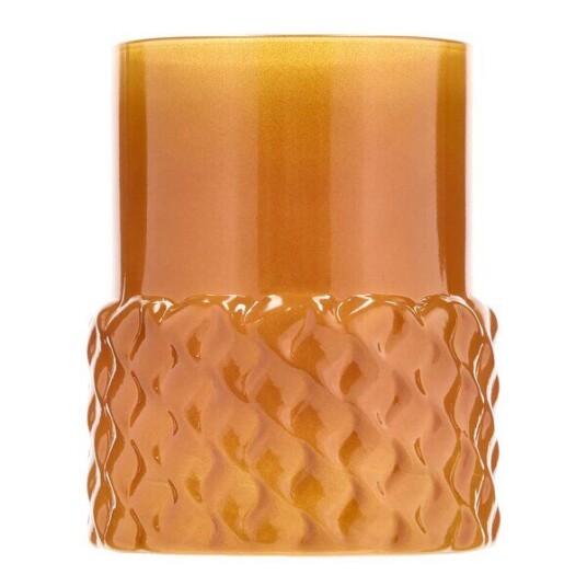 Villa Collection Styles telysholder 7,7x10 cm i Amber glass Villa Collection Styles telysholder 7,7x10 cm i Amber glass