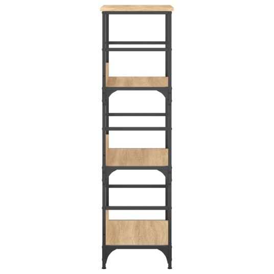 Bokhylle sonoma eik 50x33x117,5 cm konstruert tre Bokhylle sonoma eik 50x33x117,5 cm konstruert tre