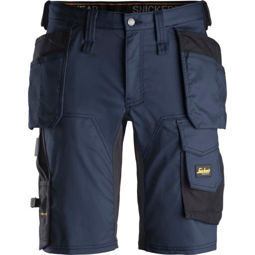 Snickers Workwear 6141 AllroundWork Arbeidsshorts marineblå/svart Marineblå/Svart, Klær
