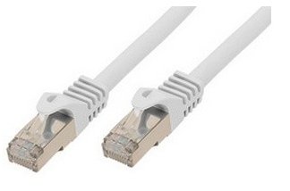 Shiverpeaks Basic-S Patchkabel Kat. 7 S/Ftp Hvit 20,00 M Rj45 Plugg - Rj45 Plugg Oppdra Tia/Eia 568B - 1 Stk (Bs75526-W)