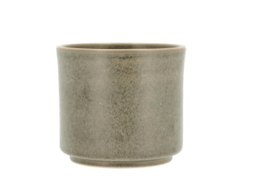 Villa Collection Leer Blomsterpotte 17x15 cm grønn