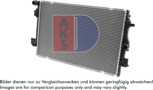 AKS DASIS 480005N Radiator motorkjøling