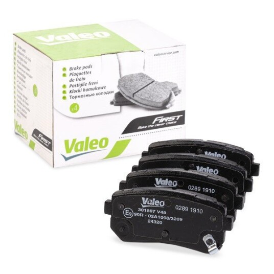 Bremseklosser VALEO 301867 Bremseklosser VALEO 301867
