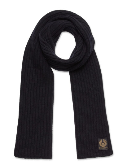 Belstaff Watch Scarf Black - Black - ONE SIZE