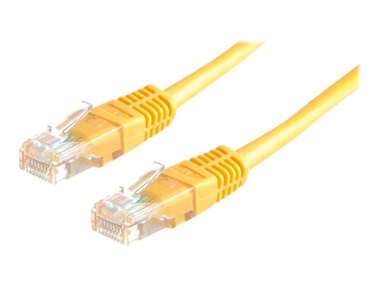 Roline Koblingskabel Rj-45 Hann Til Rj-45 Hann 3 M Utp Cat 5E Gul